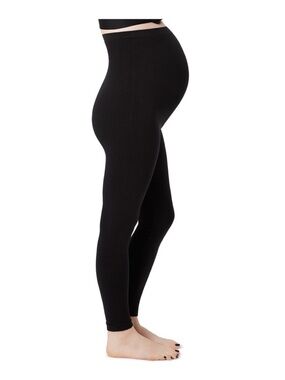 SPANX Black Maternity High-Rise Leggings - LIKE NEW